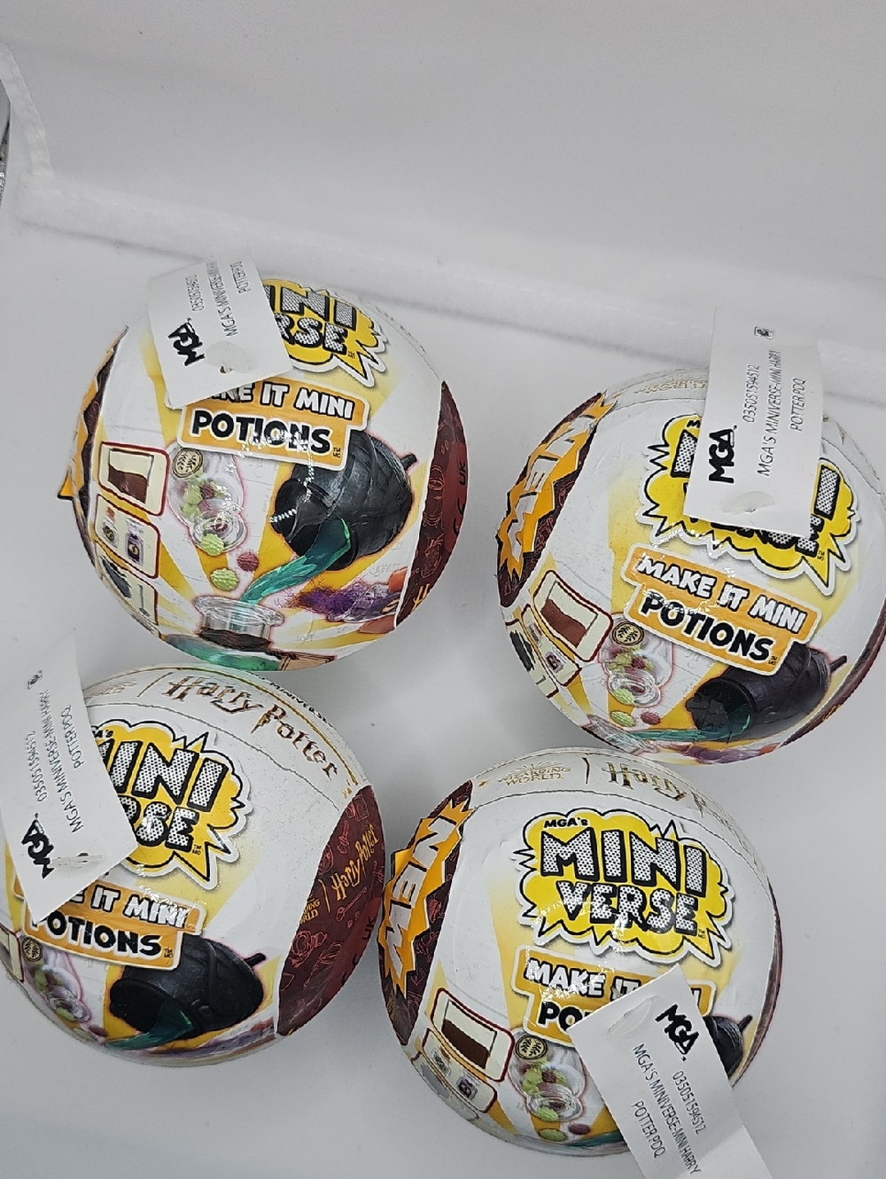 Harry Potter Potions Mini Verse Set of 4 Unopened